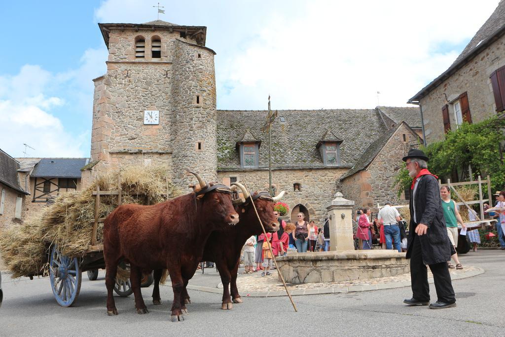 Chambres D'Hotes Du Presbytere La Bastide-l'Eveque Exteriör bild